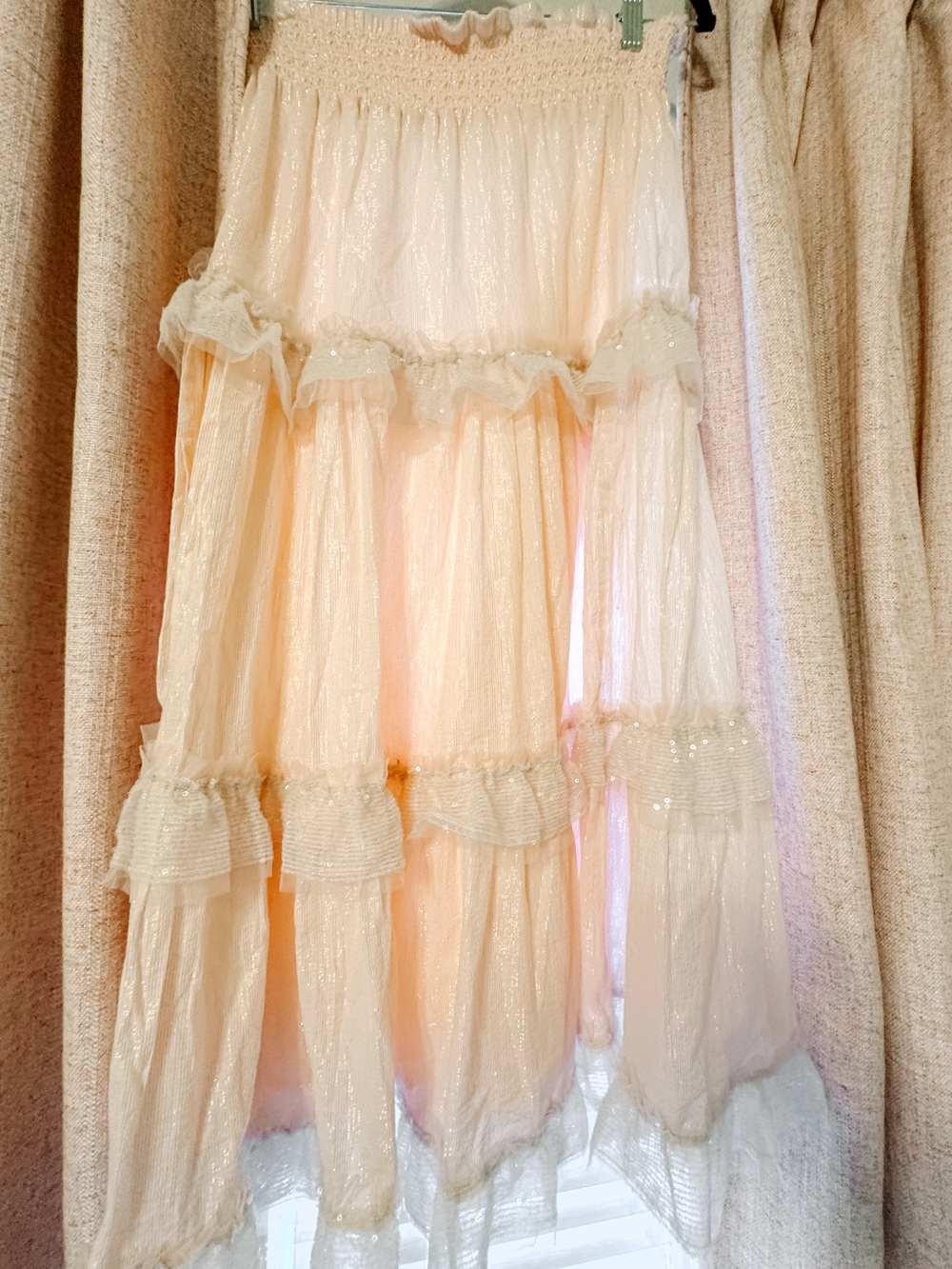 Loveshackfancy Mirella Midi Skirt